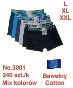 Bokserki MĘSKIE,Size m-2xl,paczka 24szt, mix kolor