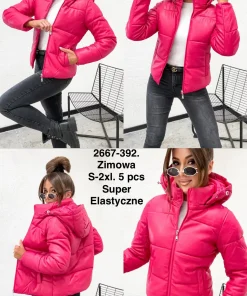 Kurtki Damskie,size s-2xl,paczka 5szt, 1 kolor