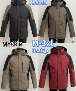 Kurtki MĘSKA ,size m-3xl,Paczka 5szt ,1kolor