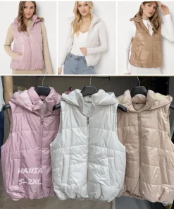 Kamizelki damskie ,size s-2xl,Paczka 5szt, 1kolor