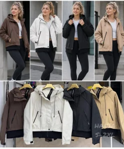 Kurtki damskie,size s-2xl,Paczka 5szt,1kolor