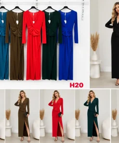 Sukienki Damskie WŁOSKA,Size uni,paczka 6szt, mix kolor
