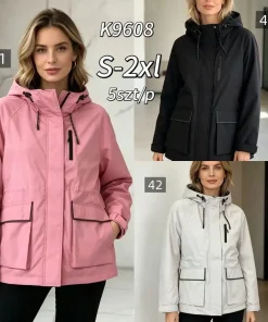 Kurtki Damskie ,size s-2xl,paczka 5szt,1kolor