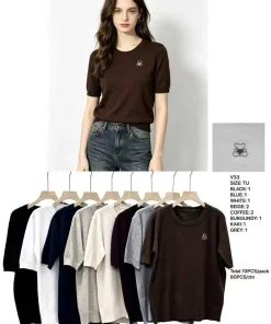 Swetry Damskie TURECKA,Size uni,paczka 6szt, mix kolor