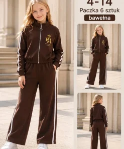 Komplety DZIECIĘCA,Size 4-14lat,paczka 6szt, 1 kolor