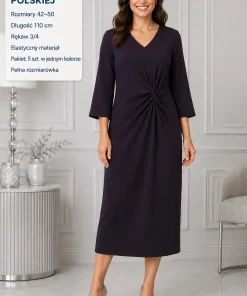 Sukienki Damskie,size 42-50,Paczka 5szt ,1kolor