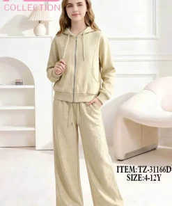 Komplety DZIECIĘCA,Size 4-12lat,paczka 5szt, 1 kolor