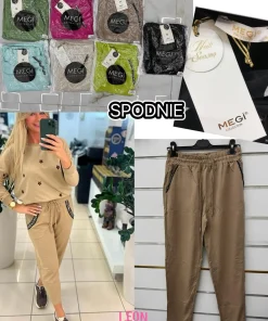 Spodnie Damskie URECKA,Size uni,paczka 6szt, mix kolor