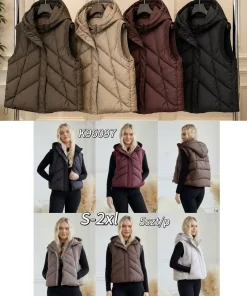 Kamizelki DAMSKI ,size s-2xl,Paczka 5szt ,1 kolor