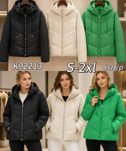 Kurtki damskie,Size s-2xl,paczka 5szt, 1 kolor