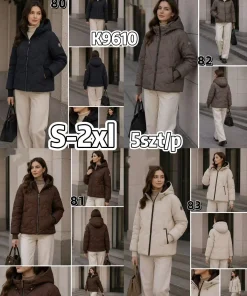 Kurtki damskie,size s-2xl,paczka 5szt,1kolor