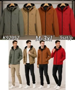 Kurtki MĘSKA ,size m-3xl,Paczka 5szt ,1kolor