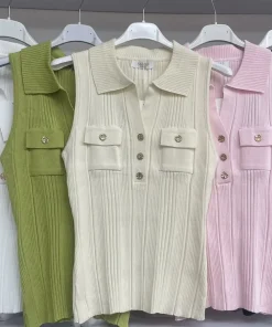 Bluzki Damskie WŁOSKA,Size uni,paczka 8szt, mix kolor