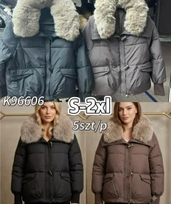 Kurtki DAMSKI ,size s-2xl,Paczka 5szt ,1 kolor