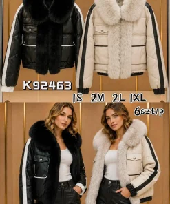 Kurtki damskie,Size s-xl,paczka 6szt, 1 kolor