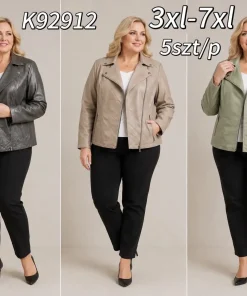 Kurtki skórzane damskie,size 3-7xl,paczka 5szt,1kolor