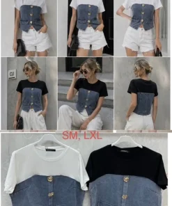 Bluzki Damskie,size s/m-l/xl,Paczka 12szt ,mix kolor