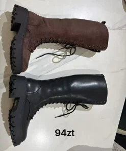 Buty Kozaki Damskie (36-41, 12par) 1 kolor