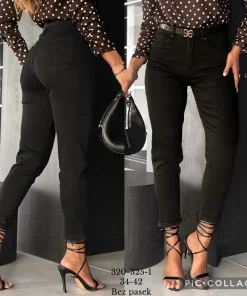 Jeansy Damskie,Size 34-42,paczka 10szt, 1 kolor