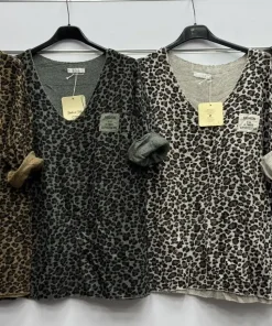 Bluzki Damskie WŁOSKA,Size uni,paczka 6szt, mix kolor