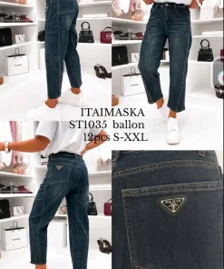 Jeansy damskie,Size s-2xl,paczka 12szt, 1 kolor
