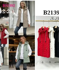 Kamizelki damskie ,size s-2xl,Paczka 5szt ,1kolor
