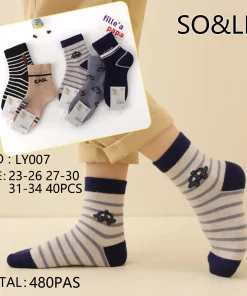 Skarpety DZIECIĘCA,Size 23-34,paczka 40szt, mix kolor