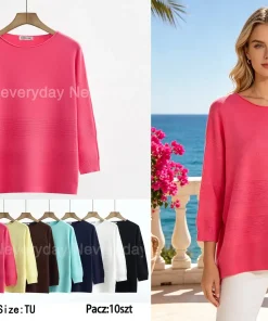 Swetry damskie,size uni,paczka 10szt,mix kolor