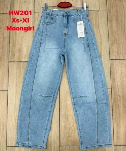 Jeansy Damskie,Size xs-xl,paczka 12szt, 1 kolor
