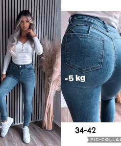 Jeansy Damskie,size 34-42,paczka 10szt, 1 kolor