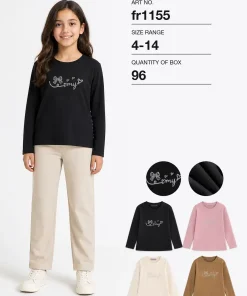 Bluzy DZIECIĘCA,size 4-14lat,paczka 12szt ,mix kolor