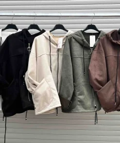 Kurtki Damskie WŁOSKA,Size uni,paczka 6szt, mix kolor