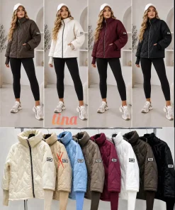 Kurtki damskie,size uni,paczka 6szt ,mix kolor