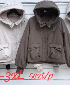 Kurtki damskie ,size m-3xl, Paczka 5szt ,1kolor