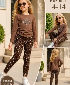 Komplety DZIECIĘCA,size 4-14lat,paczka 6szt, 1 kolor