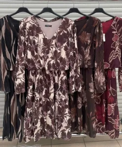 Sukienki Damskie WŁOSKA,Size uni,paczka 6szt, mix kolor