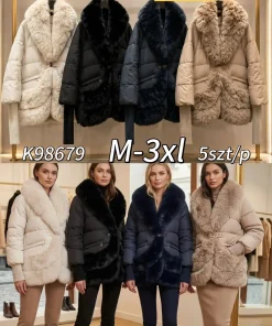 Kurtki damskie,Size m-3xl,paczka 5szt, 1 kolor