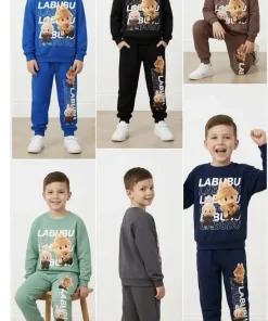 Komplety DZIECIĘCA,size 3-10lat,paczka 5szt, 1 kolor