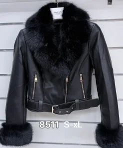Kurtki skórzane damskie,size s-xl,paczka 5szt ,1kolor