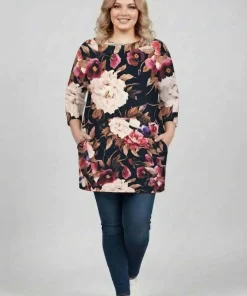 Tuniki damskie ,size standard ,Paczka 4szt ,1kolor