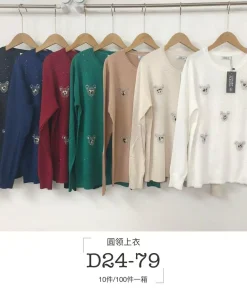 Swetry damskie,size uni,Paczka 10szt ,mix kolor