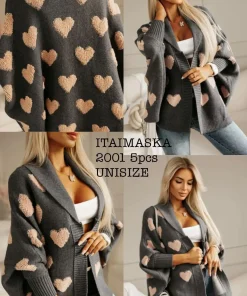 Swetry damskie,Size uni,paczka 5szt, 1 kolor