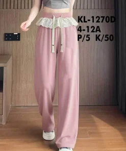 Spodnie DZIECIĘCA, size 4-12lat,Paczka 5szt, 1 kolor