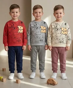 Komplety DZIECIĘCA,size 2-5lat,paczka 4szt, 1 kolor