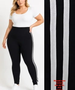 Legginsy Damskie,Size 3xl/4xl-6xl/7xl,paczka 12szt, 1 kolor