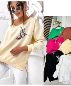 Bluzy Damskie, size uni,Paczka 20szt ,mix kolor
