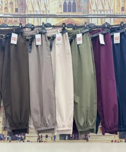 Spodnie Damskie WŁOSKA,Size uni,paczka 6szt, mix kolor