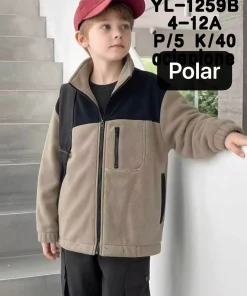 Polary DZIECIĘCA,Size 4-12lat,paczka 5szt, 1 kolor
