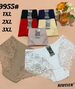 Majtki Damskie,Size xl-3xl,paczka 24szt, mix kolor