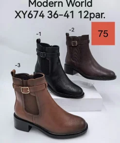Buty Botki DAMSKIE 36-41 12par)